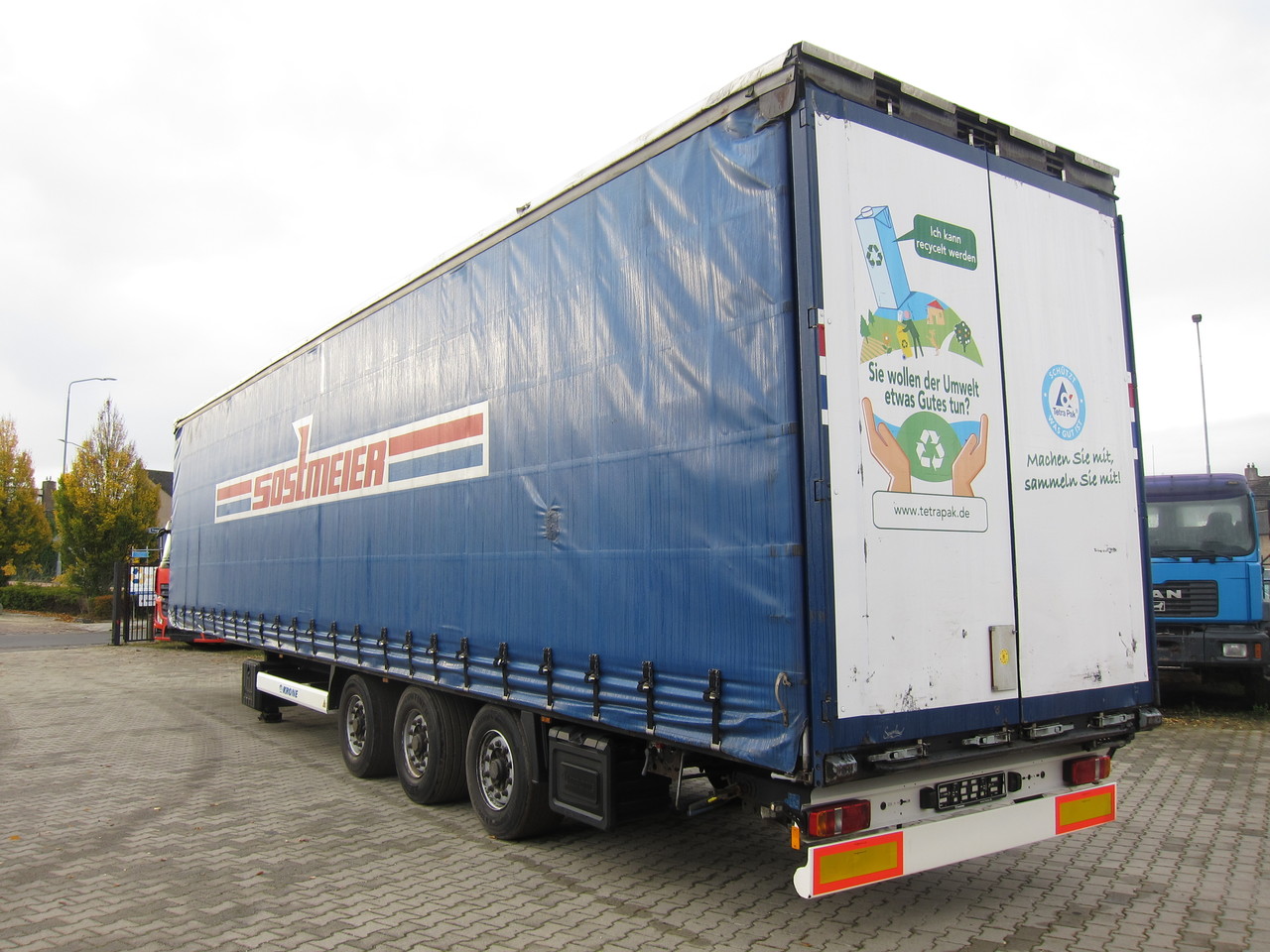 KRONE SD MegaLiner Liftaxle BPW Disc - Planenanhänger: das Bild 4 KRONE SD MegaLiner Liftaxle BPW Disc - Planenanhänger: das Bild 4