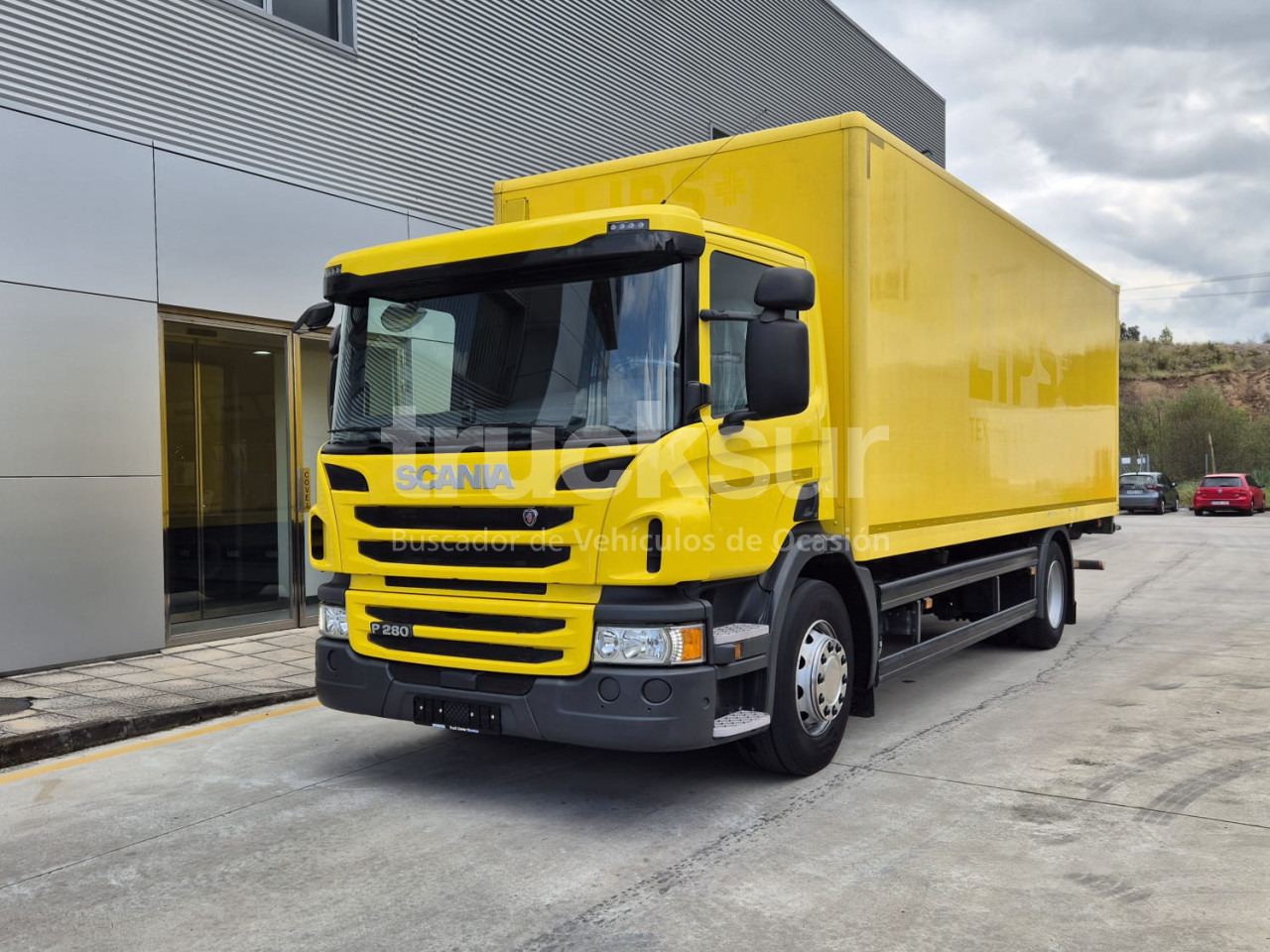 Koffer LKW SCANIA P280: das Bild 1