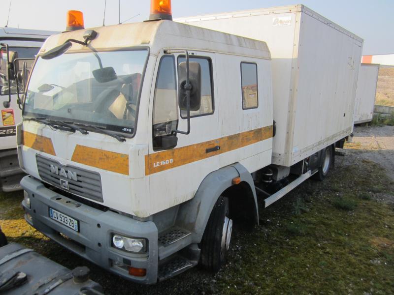 MAN LE 160B - Koffer LKW: das Bild 1 MAN LE 160B - Koffer LKW: das Bild 1