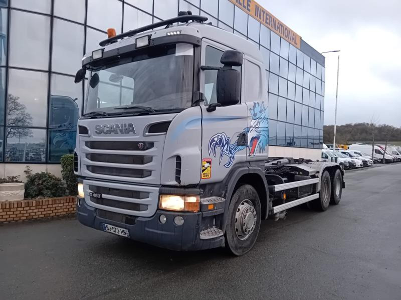 Scania G 480 - Abrollkipper: das Bild 1 Scania G 480 - Abrollkipper: das Bild 1