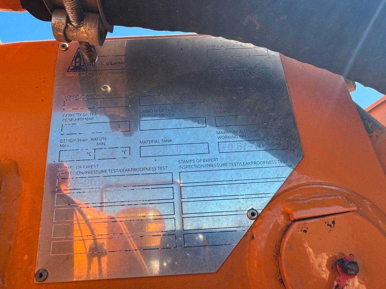 Saug-/ Spülfahrzeug Mercedes-Benz Atego 1223 4x2 Euro 6 Cityflex 204: das Bild 11 Saug-/ Spülfahrzeug Mercedes-Benz Atego 1223 4x2 Euro 6 Cityflex 204: das Bild 11