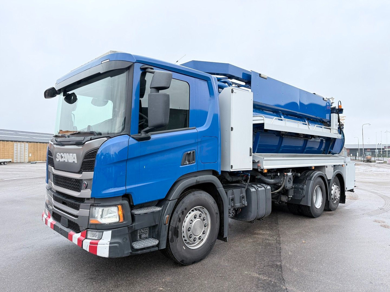 Scania P360 6x2*4 Hvidtved Larsen Flexline 310 - Saug-/ Spülfahrzeug: das Bild 1 Scania P360 6x2*4 Hvidtved Larsen Flexline 310 - Saug-/ Spülfahrzeug: das Bild 1