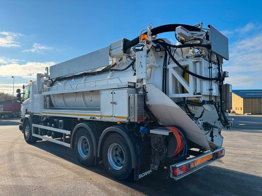 Scania P360 Euro 6 6x4 JHL Hvidtved Larsen FlexLine 312 - Saug-/ Spülfahrzeug: das Bild 4 Scania P360 Euro 6 6x4 JHL Hvidtved Larsen FlexLine 312 - Saug-/ Spülfahrzeug: das Bild 4