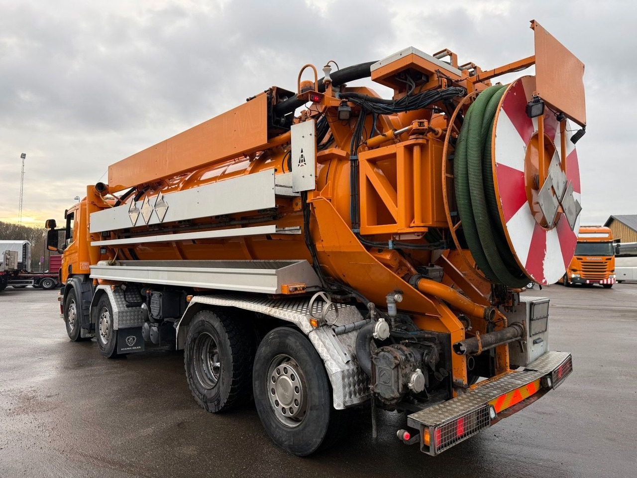 Scania P380 8x2*6 Hvidtved Larsen Flexline 414 - Saug-/ Spülfahrzeug: das Bild 4 Scania P380 8x2*6 Hvidtved Larsen Flexline 414 - Saug-/ Spülfahrzeug: das Bild 4