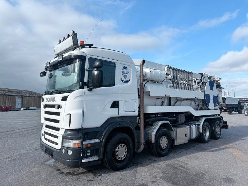 Saug-/ Spülfahrzeug Scania R470 8x2*6 Hvidtved Larsen RECycler 414: das Bild 1