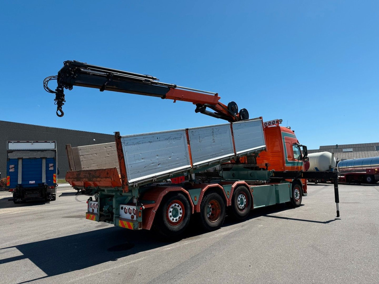 Volvo FM500 8x2*6 Crane HMF 2620 K5 Pendel Tipper - Autokran: das Bild 3 Volvo FM500 8x2*6 Crane HMF 2620 K5 Pendel Tipper - Autokran: das Bild 3