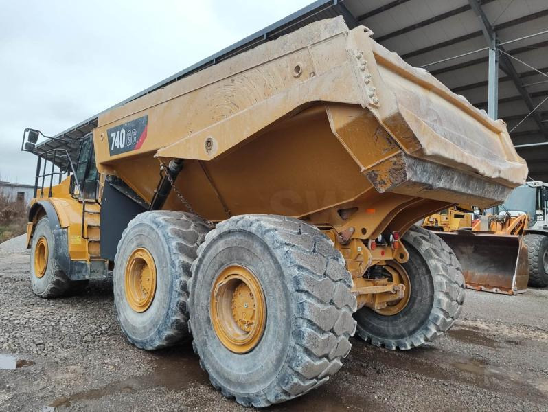 Caterpillar 740 - Knickgelenkter Dumper: das Bild 1 Caterpillar 740 - Knickgelenkter Dumper: das Bild 1