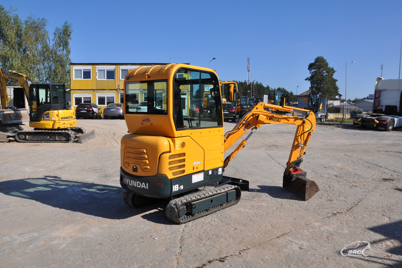 Hyundai R18-9 - Minibagger: das Bild 5 Hyundai R18-9 - Minibagger: das Bild 5