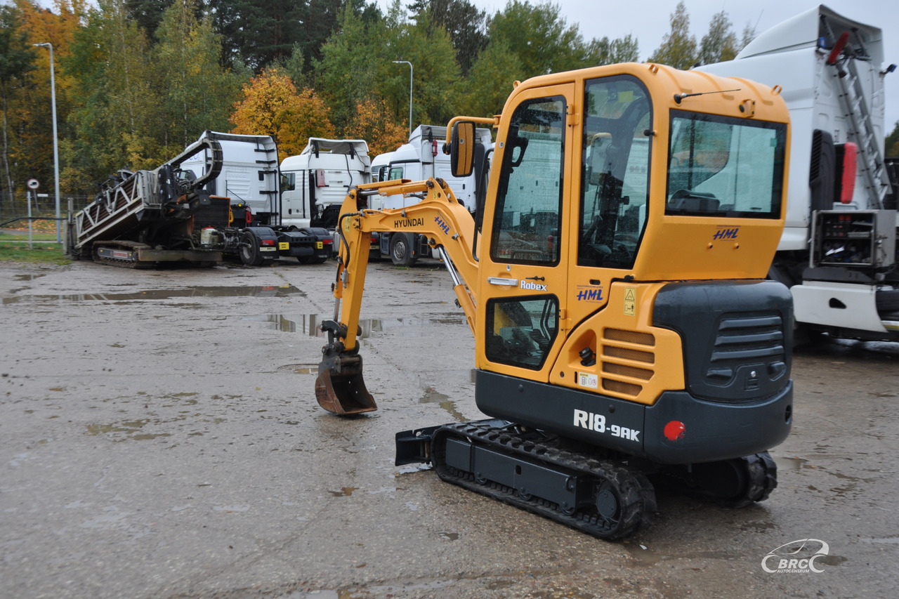 Hyundai R18-9AK - Minibagger: das Bild 5 Hyundai R18-9AK - Minibagger: das Bild 5