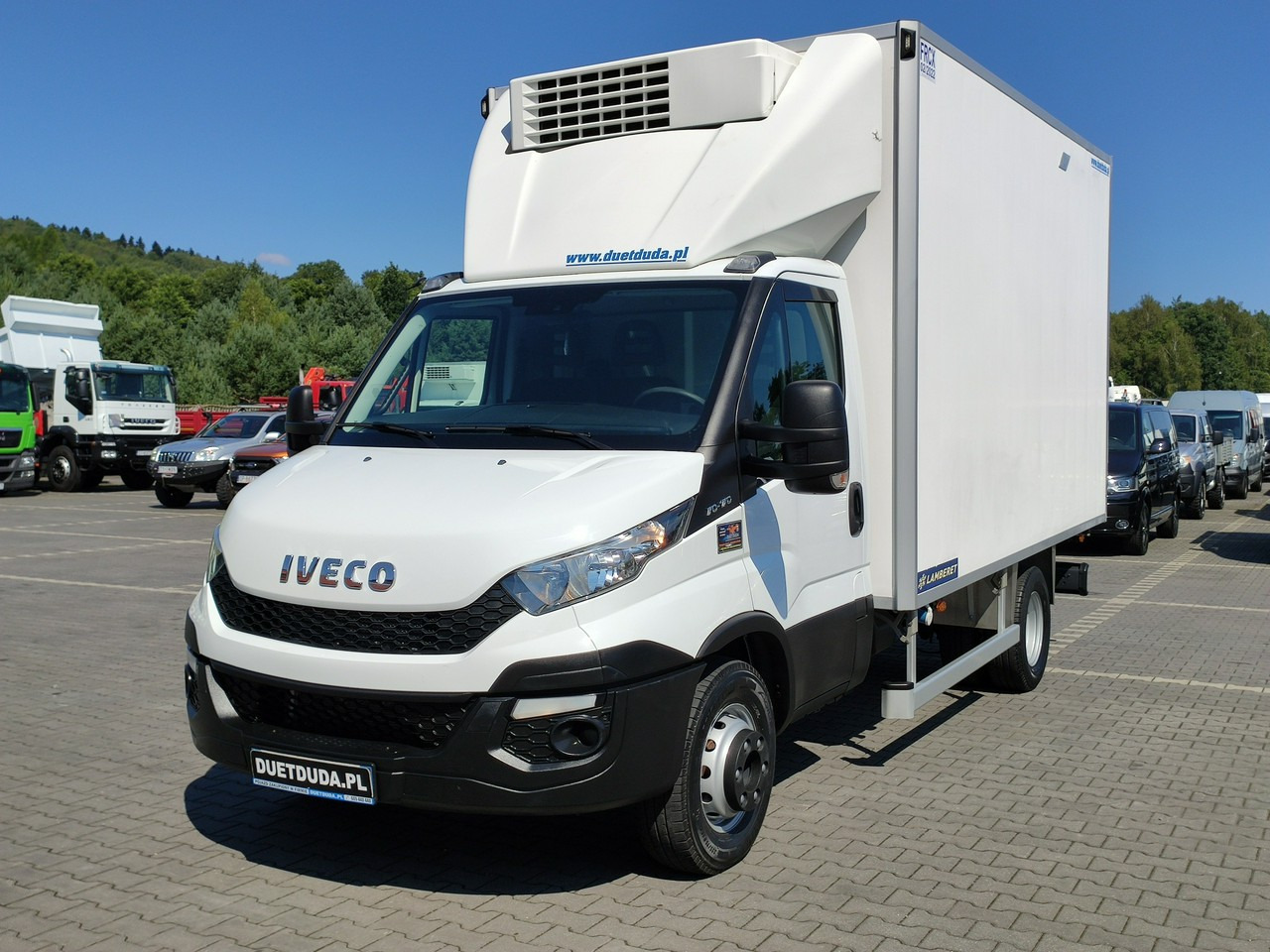 Iveco Daily 70C17 Chłodnia Hakowa / Hakówka Agregat THERMO KING V-500 - Kühltransporter: das Bild 4 Iveco Daily 70C17 Chłodnia Hakowa / Hakówka Agregat THERMO KING V-500 - Kühltransporter: das Bild 4
