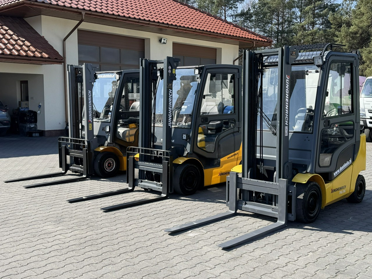 Jungheinrich TFG 316 Duplex Przesuw Boczny Oświetlenie Robocze - Treibgasstapler: das Bild 2 Jungheinrich TFG 316 Duplex Przesuw Boczny Oświetlenie Robocze - Treibgasstapler: das Bild 2