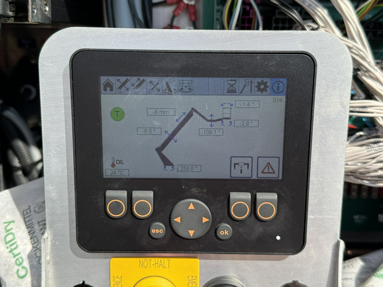 LKW mit Arbeitsbühne Mercedes Atego 818 E6 4x4 Zwyżka PALFINGER P250 BK Podnośnik Koszowy: das Bild 30