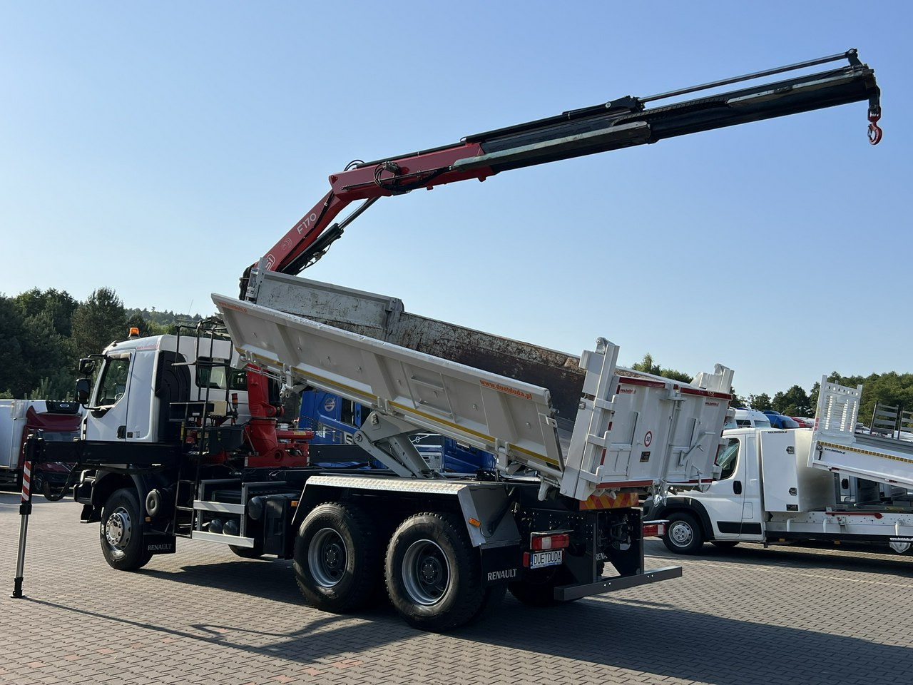 Kipper, Autokran Renault Kerax 26.390 6x4 Mocny HDS FASSI F170 Sterowanie Radiowe: das Bild 18 Kipper, Autokran Renault Kerax 26.390 6x4 Mocny HDS FASSI F170 Sterowanie Radiowe: das Bild 18