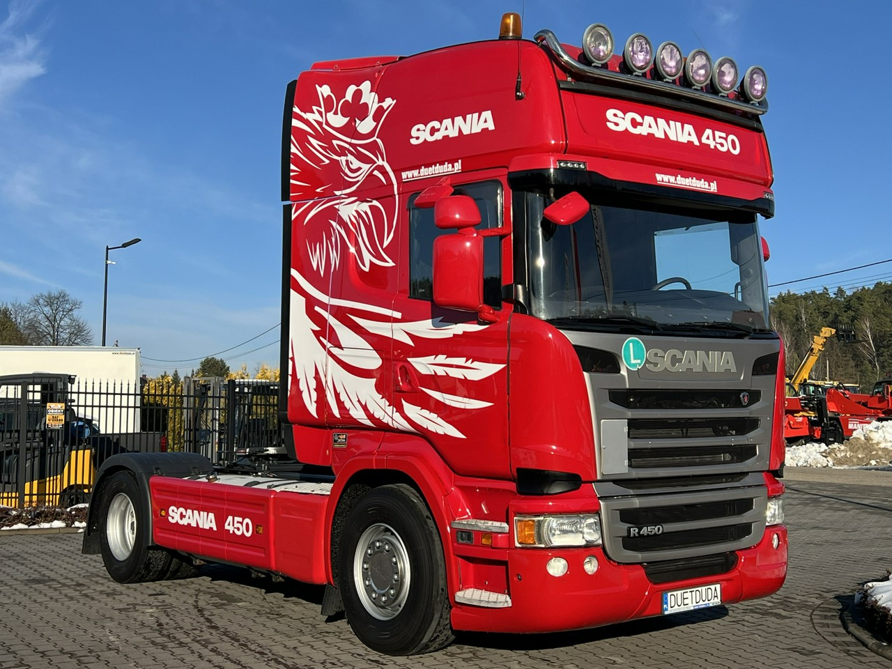 Scania R 450 Topline E6 4x2 Retarder Klima Postojowa !!! - Sattelzugmaschine: das Bild 1 Scania R 450 Topline E6 4x2 Retarder Klima Postojowa !!! - Sattelzugmaschine: das Bild 1