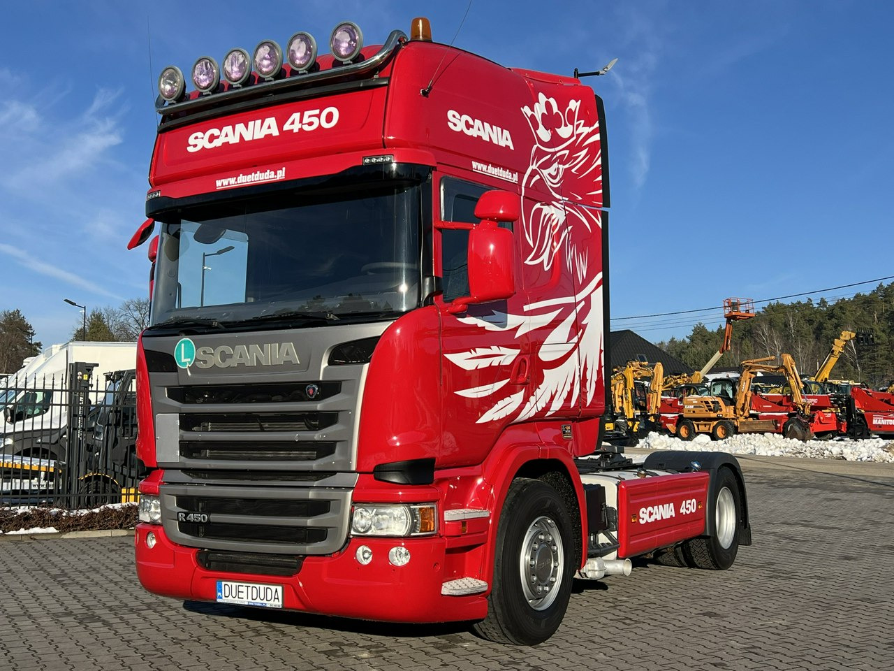 Scania R 450 Topline E6 4x2 Retarder Klima Postojowa !!! - Sattelzugmaschine: das Bild 5 Scania R 450 Topline E6 4x2 Retarder Klima Postojowa !!! - Sattelzugmaschine: das Bild 5