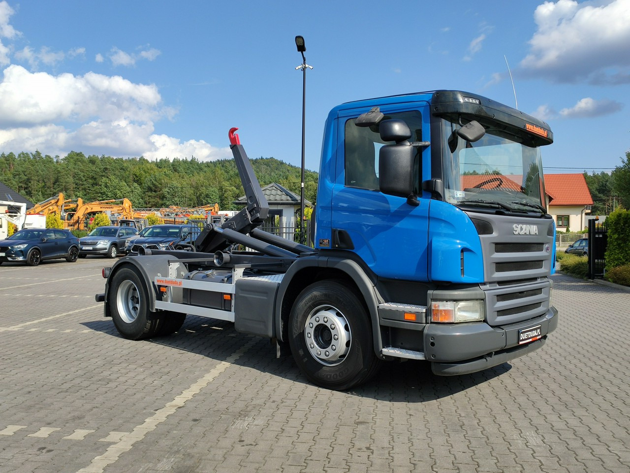 Scania P 280 N321 EURO 5 Hakowiec Hak 4x2 SKIBICKI - Abrollkipper: das Bild 5 Scania P 280 N321 EURO 5 Hakowiec Hak 4x2 SKIBICKI - Abrollkipper: das Bild 5
