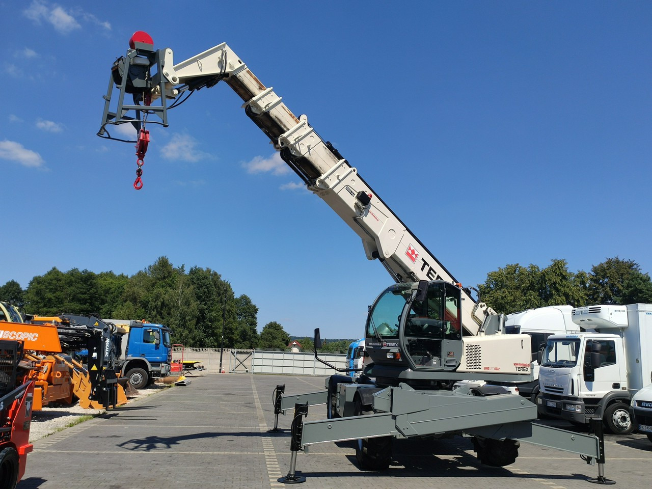 Terex Lift GTH 5022 ROTO Obrotowa Ładowarka Teleskopowa - Teleskoplader: das Bild 2 Terex Lift GTH 5022 ROTO Obrotowa Ładowarka Teleskopowa - Teleskoplader: das Bild 2