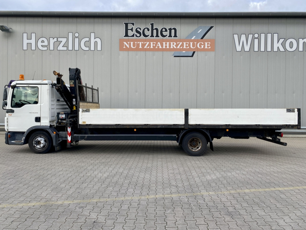MAN TGL 12.220 4x2 BL / HIAB Faltkran - Pritsche LKW, Autokran: das Bild 2 MAN TGL 12.220 4x2 BL / HIAB Faltkran - Pritsche LKW, Autokran: das Bild 2