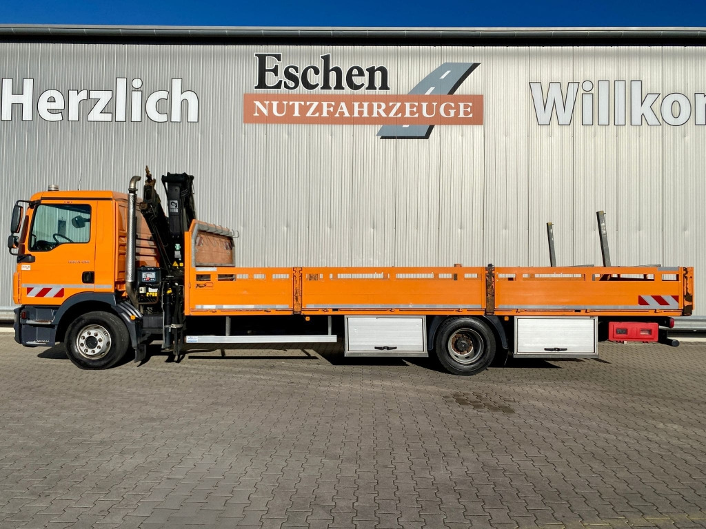 MAN TGM 15.290 4x2 BL / HIAB Faltkran - Pritsche LKW, Autokran: das Bild 2 MAN TGM 15.290 4x2 BL / HIAB Faltkran - Pritsche LKW, Autokran: das Bild 2