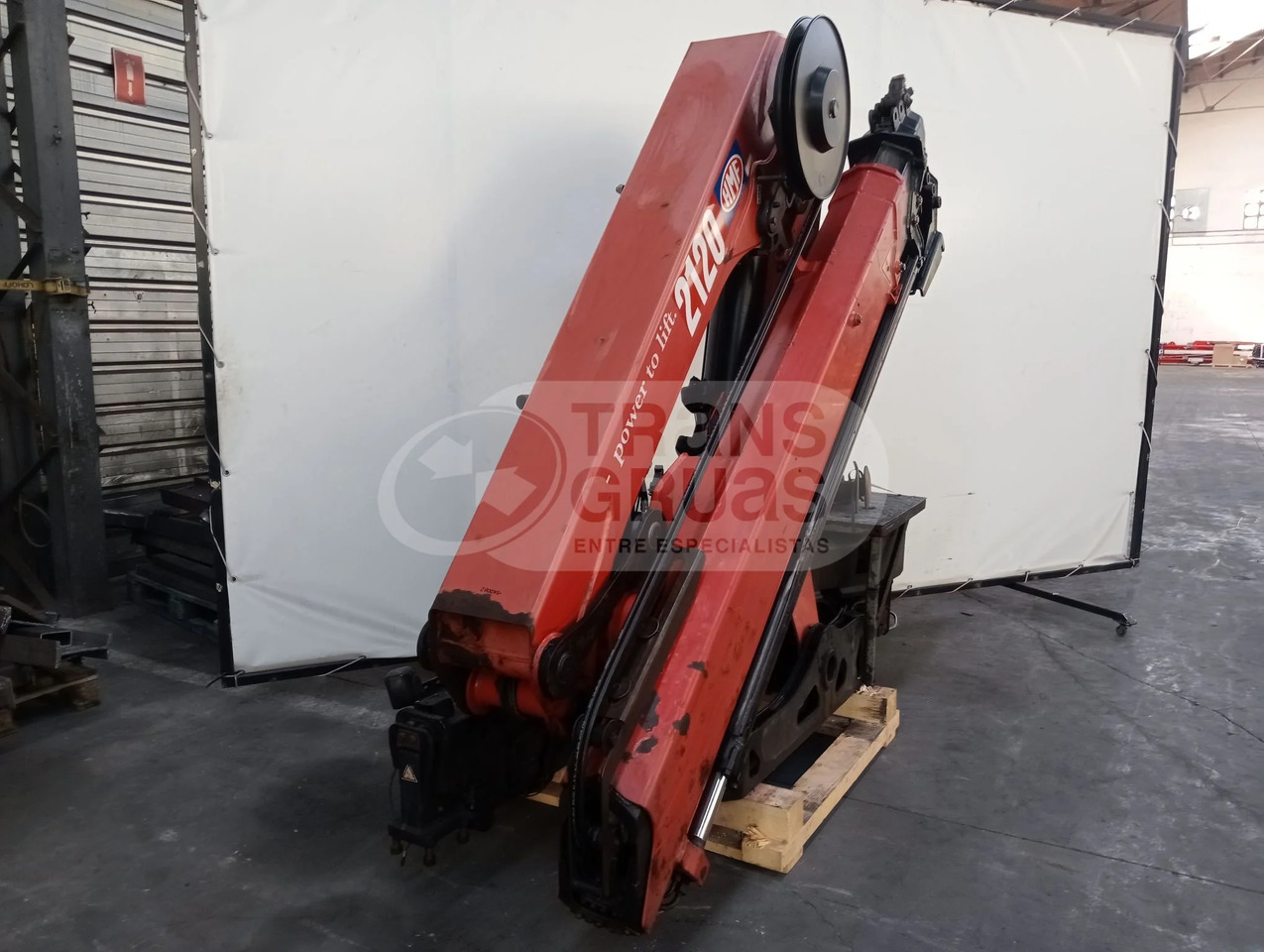 Grúa hidráulica HMF 2120 K RC - Ladekran: das Bild 4 Grúa hidráulica HMF 2120 K RC - Ladekran: das Bild 4