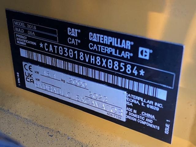 Cat 301.8 - Minibagger: das Bild 5 Cat 301.8 - Minibagger: das Bild 5