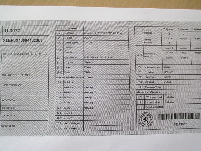 Scania 124C.420 6x4 - Sattelzugmaschine: das Bild 5 Scania 124C.420 6x4 - Sattelzugmaschine: das Bild 5