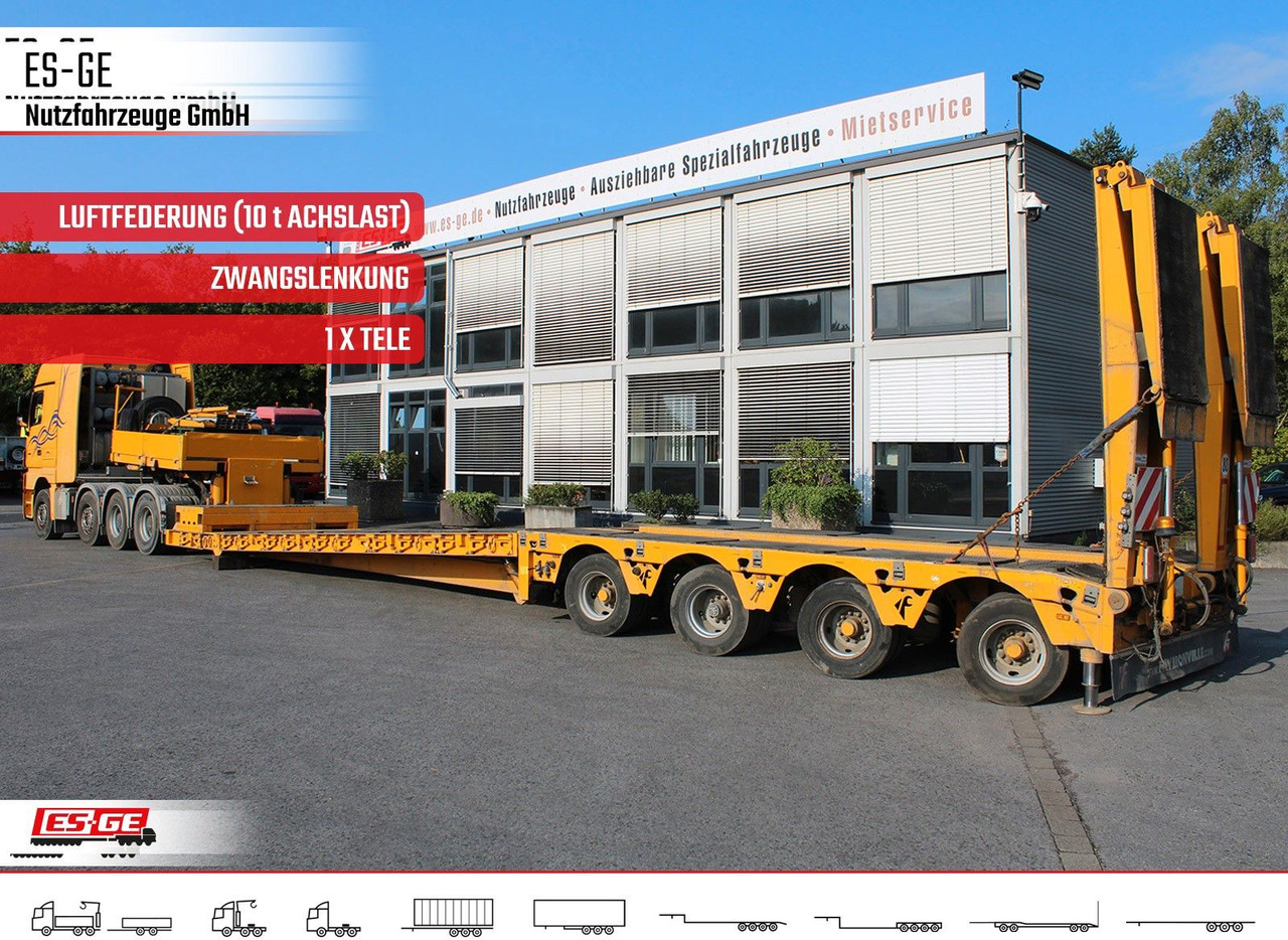 Faymonville Megamax Tiefbett 4x10 t - Tieflader Auflieger: das Bild 1 Faymonville Megamax Tiefbett 4x10 t - Tieflader Auflieger: das Bild 1