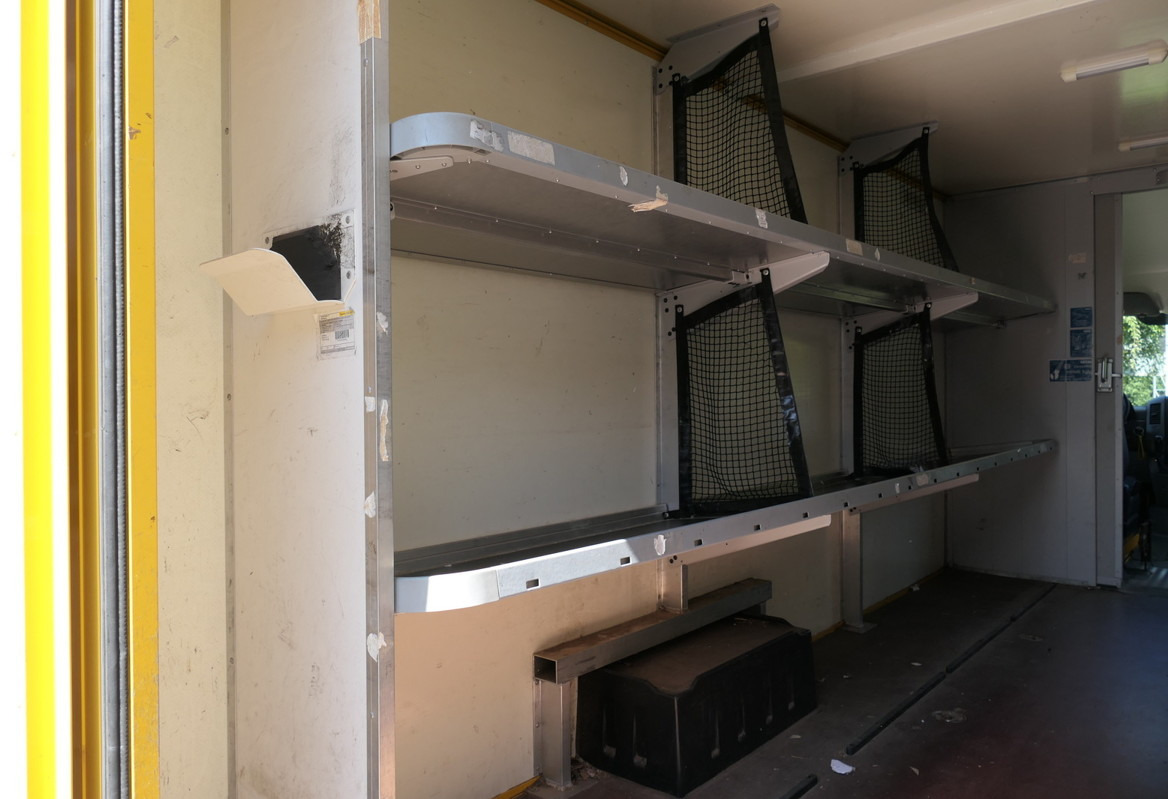 Koffer Transporter MERCEDES-BENZ SPRINTER 310 CDI MAXI EURO-5 KOFFER REGALE KAMER: das Bild 7