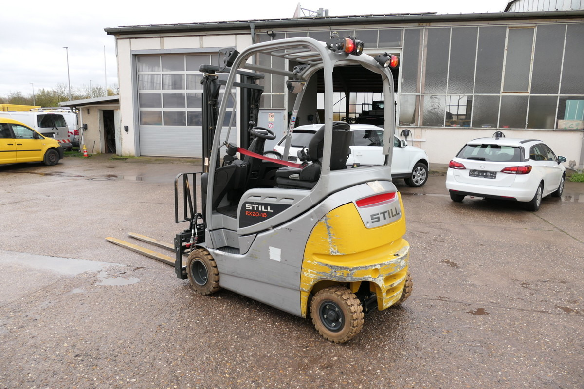 STILL RX 20-18P/H 4-RAD DUPLEX Lange Gabeln! - Elektrostapler: das Bild 5 STILL RX 20-18P/H 4-RAD DUPLEX Lange Gabeln! - Elektrostapler: das Bild 5