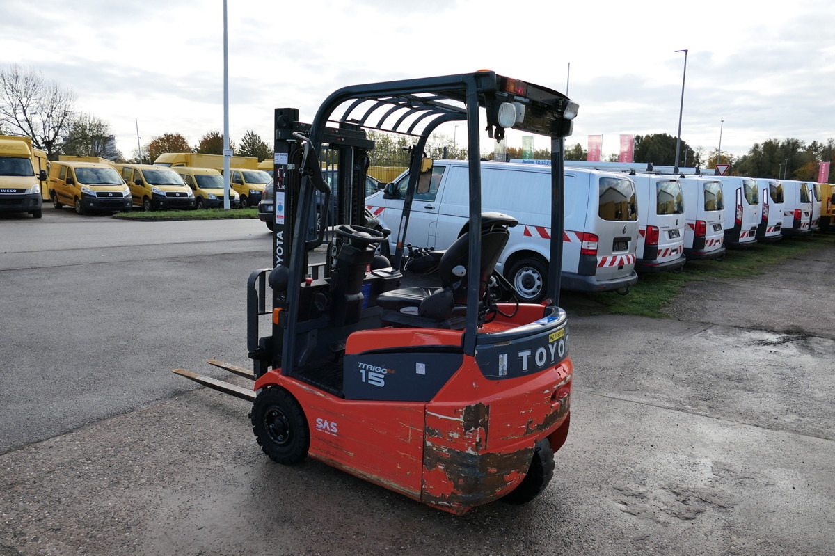 TOYOTA 7FBEST 15 Elektro Batterie 24/2018 3-Rad - Elektrostapler: das Bild 5 TOYOTA 7FBEST 15 Elektro Batterie 24/2018 3-Rad - Elektrostapler: das Bild 5