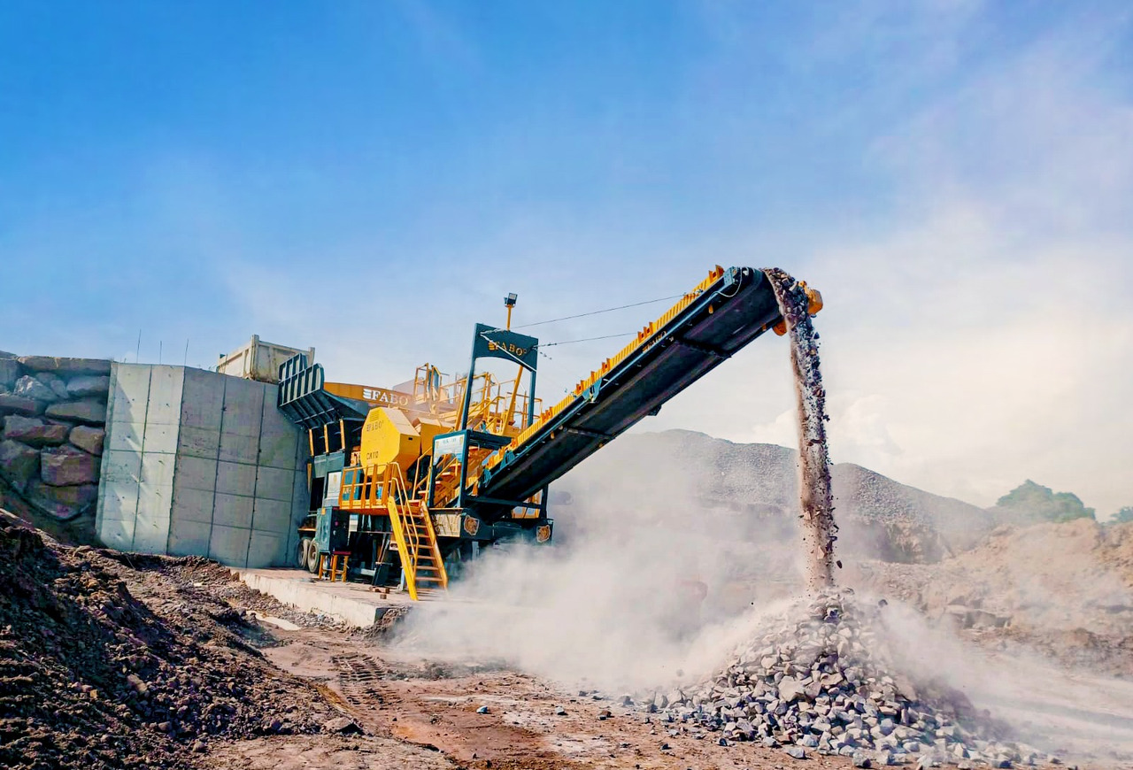 FABO Mobile crusher - Mobile Brechanlage: das Bild 2 FABO Mobile crusher - Mobile Brechanlage: das Bild 2