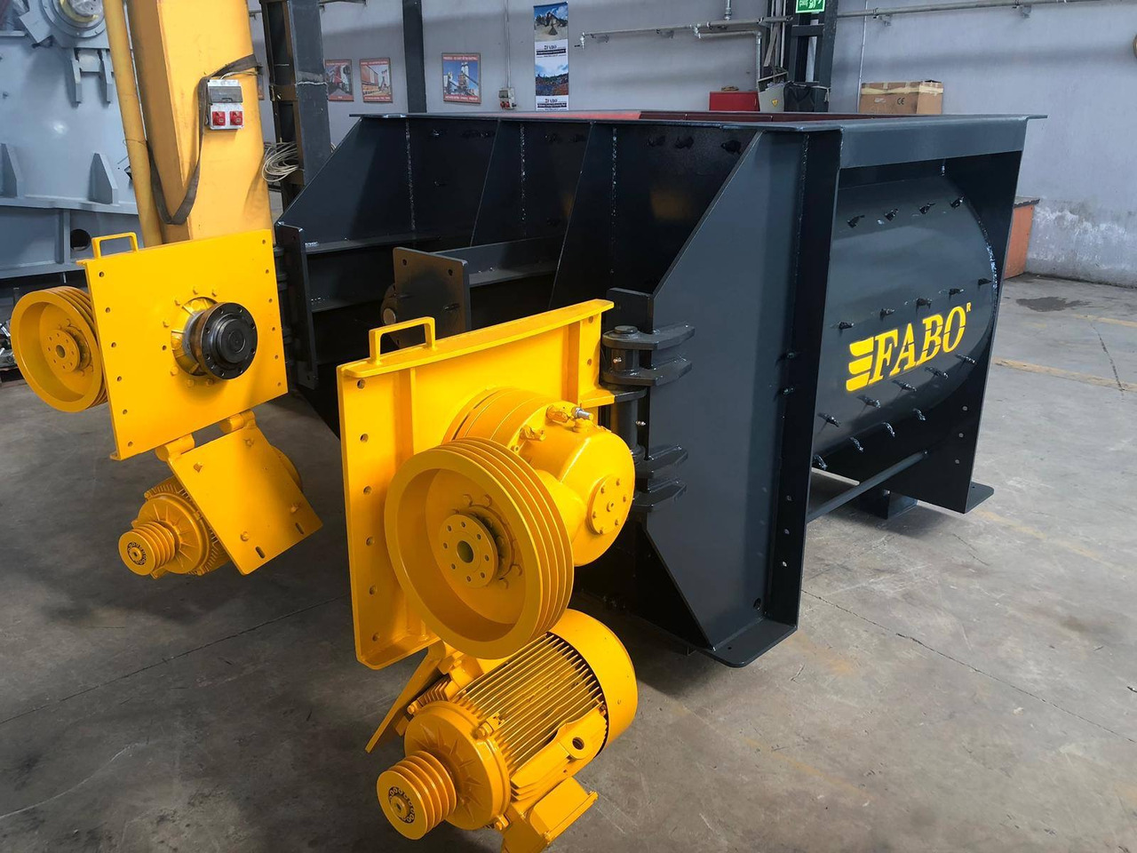 FABO twin shaft mixer - Betonmischer: das Bild 5 FABO twin shaft mixer - Betonmischer: das Bild 5