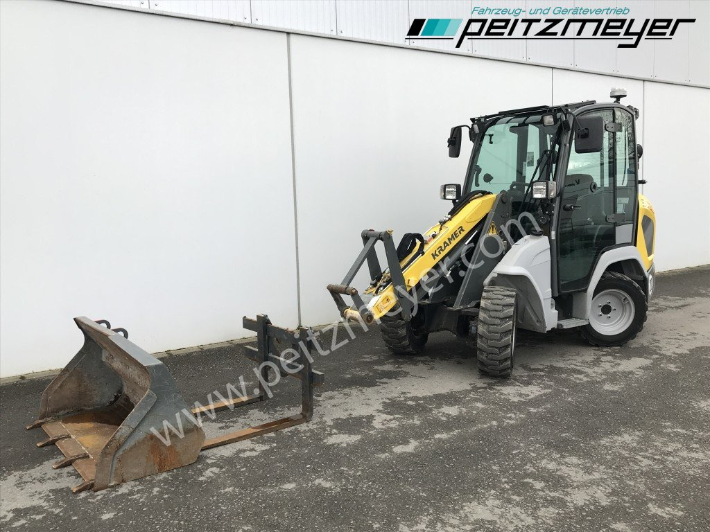 KRAMER RADLADER 5035 / 358 Schaufel+Palettengabel - Radlader: das Bild 1 KRAMER RADLADER 5035 / 358 Schaufel+Palettengabel - Radlader: das Bild 1