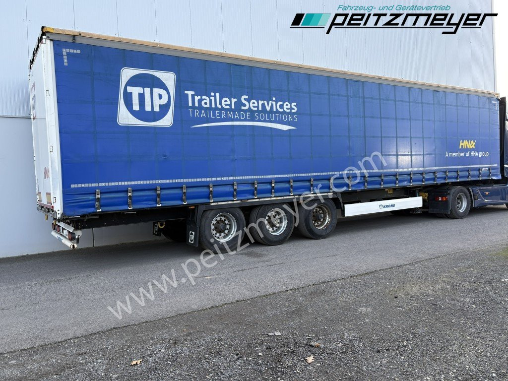 KRONE SD Schiebeplane, Trommelbremse KM Stand: 238.370 km - Planenauflieger: das Bild 1 KRONE SD Schiebeplane, Trommelbremse KM Stand: 238.370 km - Planenauflieger: das Bild 1