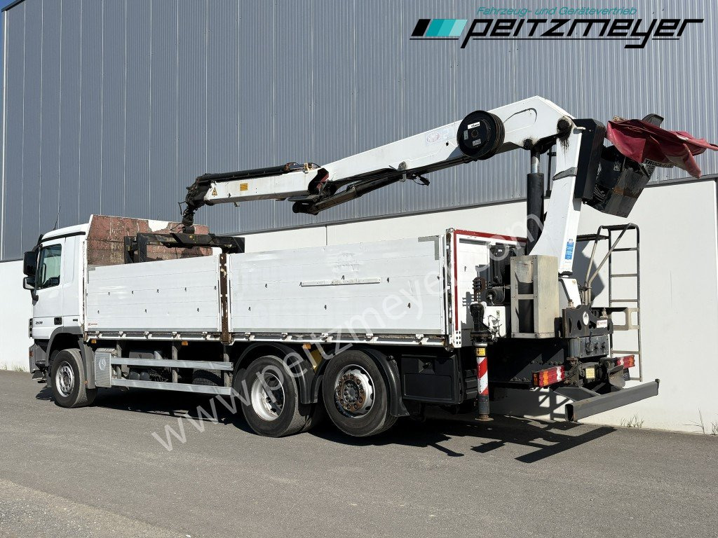 MERCEDES-BENZ Actros 2536 LL Pritsche HMF Heckkran m. Zange Baustoff - Pritsche LKW, Autokran: das Bild 3 MERCEDES-BENZ Actros 2536 LL Pritsche HMF Heckkran m. Zange Baustoff - Pritsche LKW, Autokran: das Bild 3