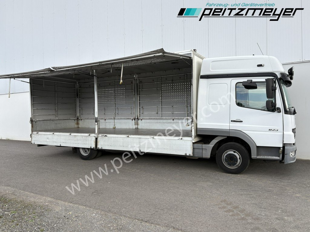 MERCEDES-BENZ Atego 823 L Geflügelpritsche L - Fahrerhaus, Klima, 2 x AHK - Koffer LKW: das Bild 3 MERCEDES-BENZ Atego 823 L Geflügelpritsche L - Fahrerhaus, Klima, 2 x AHK - Koffer LKW: das Bild 3
