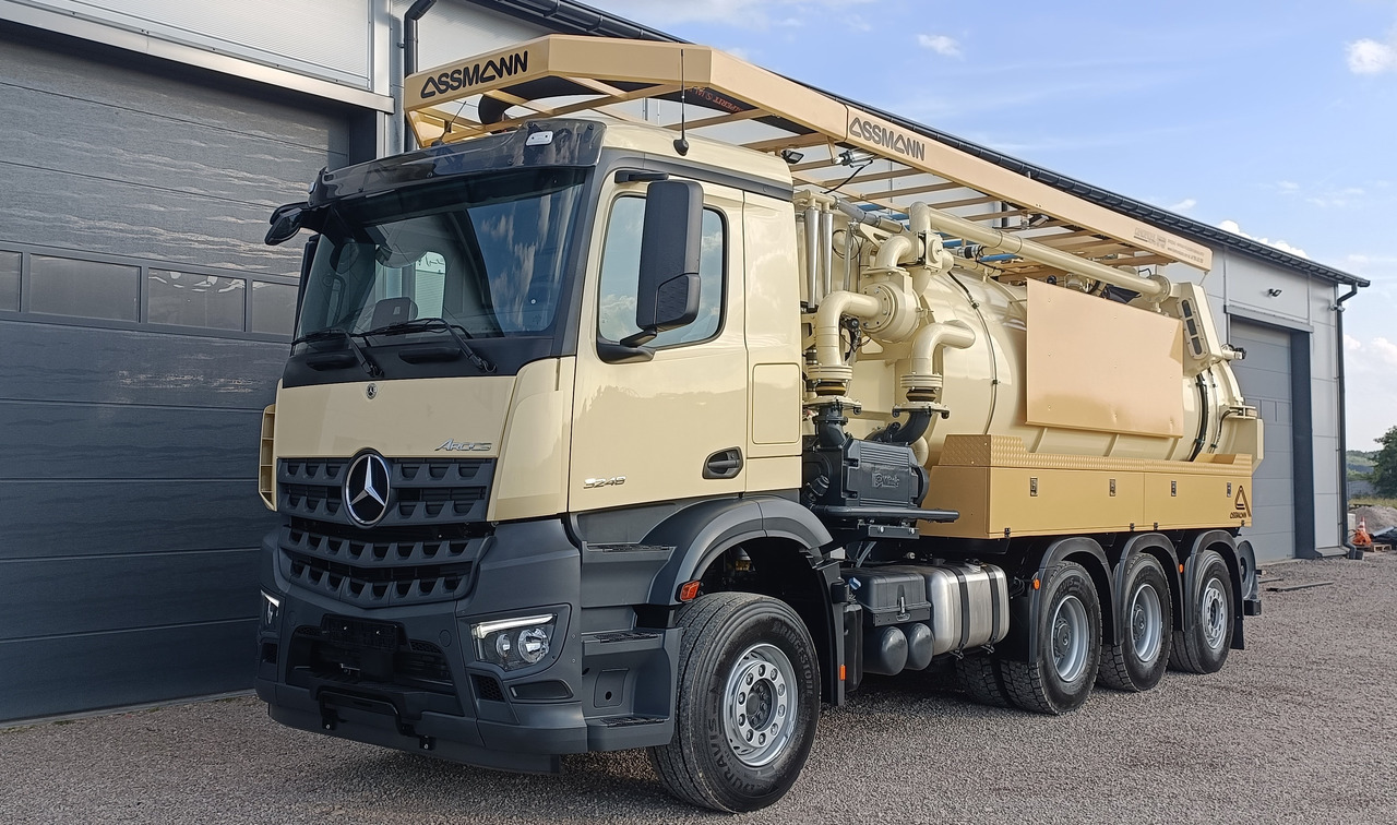 MERCEDES-BENZ AROCS ASSMANN stainless steel recykling - Saug-/ Spülfahrzeug: das Bild 1 MERCEDES-BENZ AROCS ASSMANN stainless steel recykling - Saug-/ Spülfahrzeug: das Bild 1