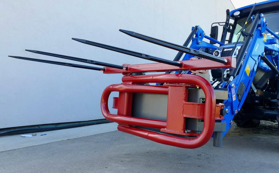 Ballenzange mit Zinken Rundbellenzange Silozange Frontlader Euro - Klammergeräte: das Bild 4 Ballenzange mit Zinken Rundbellenzange Silozange Frontlader Euro - Klammergeräte: das Bild 4