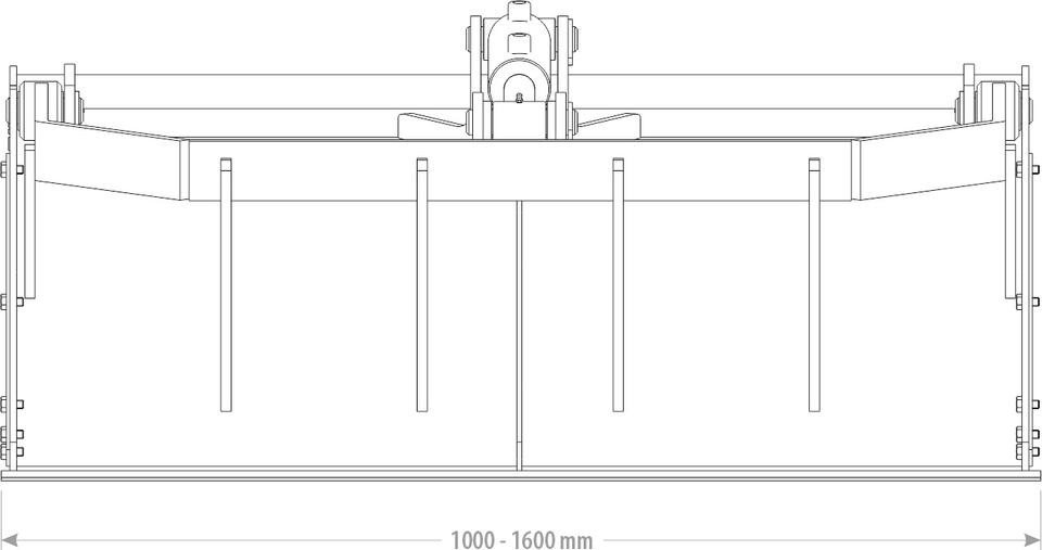 Krokodilschaufel mini Greifschaufel Frontlader Hoflader Euro - Silotechnik: das Bild 3 Krokodilschaufel mini Greifschaufel Frontlader Hoflader Euro - Silotechnik: das Bild 3