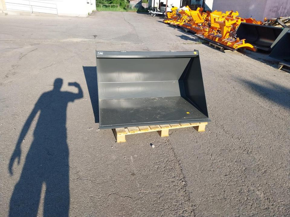 Schaufel 1,4m Weidemann Volumen Hoflader Radlader Lader - Ladeschaufel: das Bild 2 Schaufel 1,4m Weidemann Volumen Hoflader Radlader Lader - Ladeschaufel: das Bild 2
