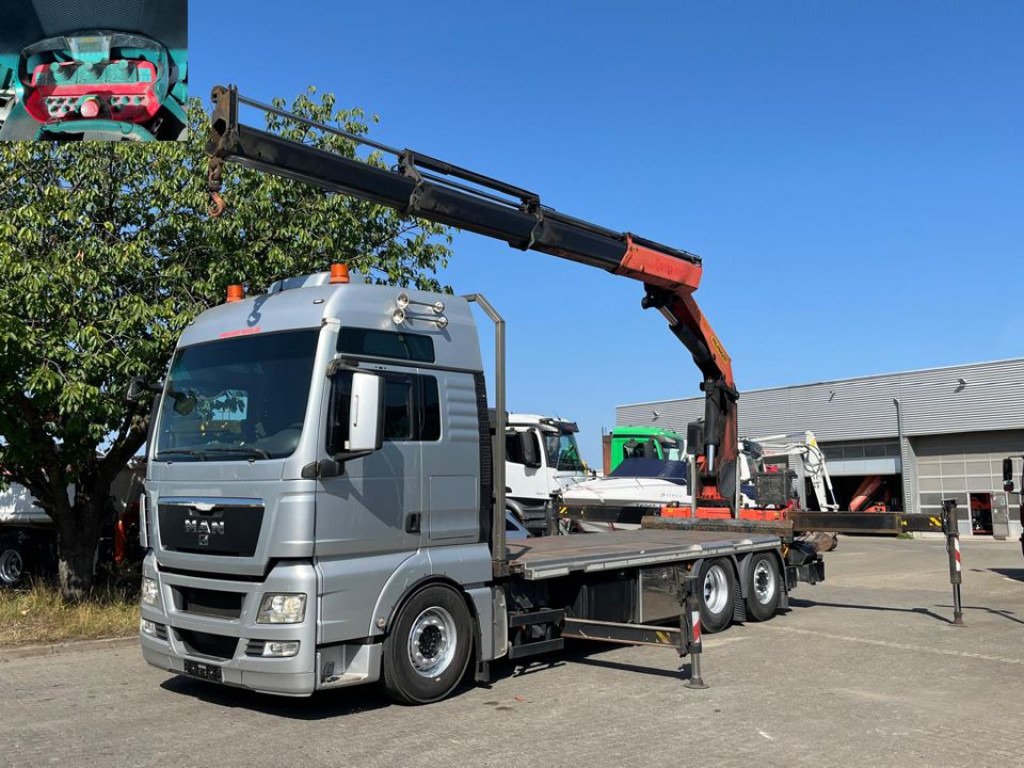 MAN TG-X 26.400 6x2 Pritsche Heckkran Palfinger 34002 - Pritsche LKW, Autokran: das Bild 1 MAN TG-X 26.400 6x2 Pritsche Heckkran Palfinger 34002 - Pritsche LKW, Autokran: das Bild 1