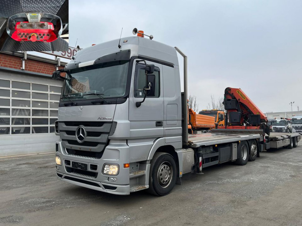 MERCEDES-BENZ Actros 2541 Pritsche Heckkran Palfinger PK 34002 - Pritsche LKW, Autokran: das Bild 1 MERCEDES-BENZ Actros 2541 Pritsche Heckkran Palfinger PK 34002 - Pritsche LKW, Autokran: das Bild 1
