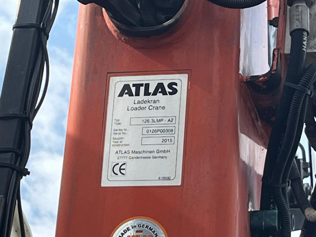 MERCEDES-BENZ Arocs 1835 K 2-Achs Kipper Kran Atlas 126.3 - Kipper, Autokran: das Bild 5 MERCEDES-BENZ Arocs 1835 K 2-Achs Kipper Kran Atlas 126.3 - Kipper, Autokran: das Bild 5