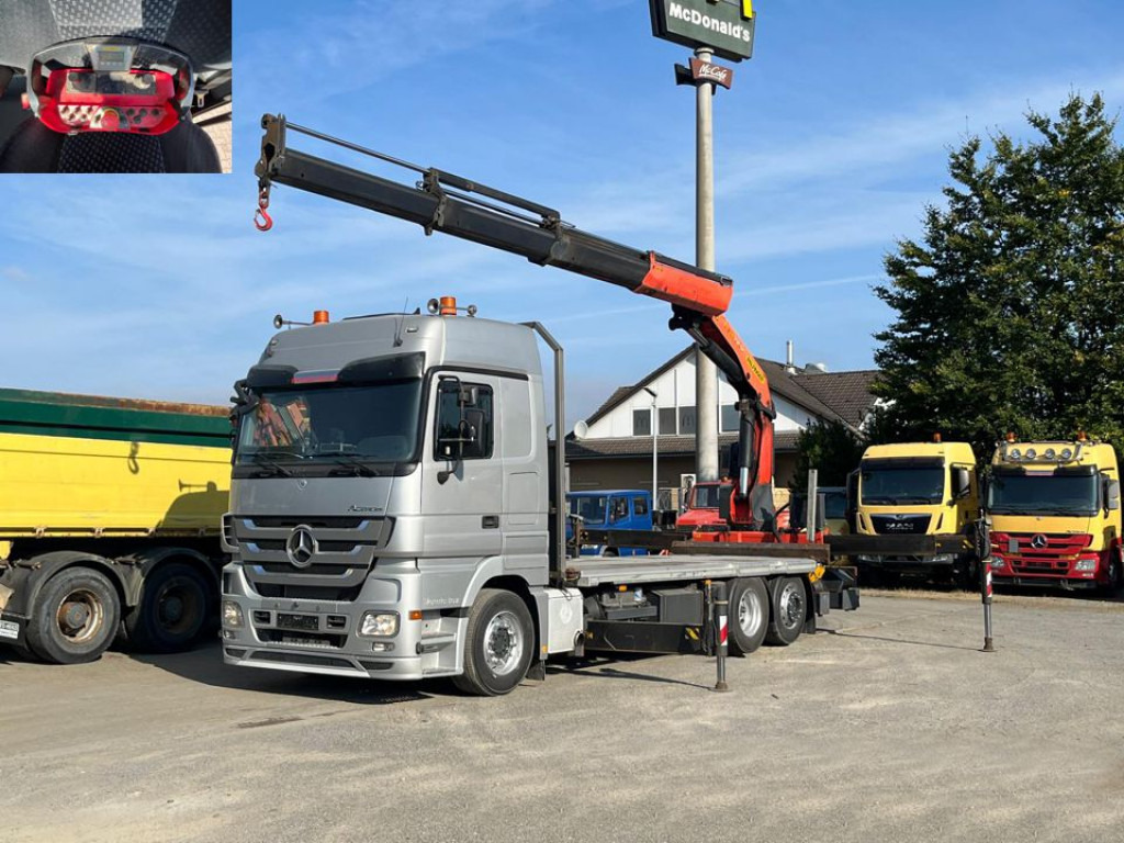 Mercedes-Benz Actros Pritsche Heckkran 2541 Palfinger PK 34002 - Pritsche LKW, Autokran: das Bild 1 Mercedes-Benz Actros Pritsche Heckkran 2541 Palfinger PK 34002 - Pritsche LKW, Autokran: das Bild 1