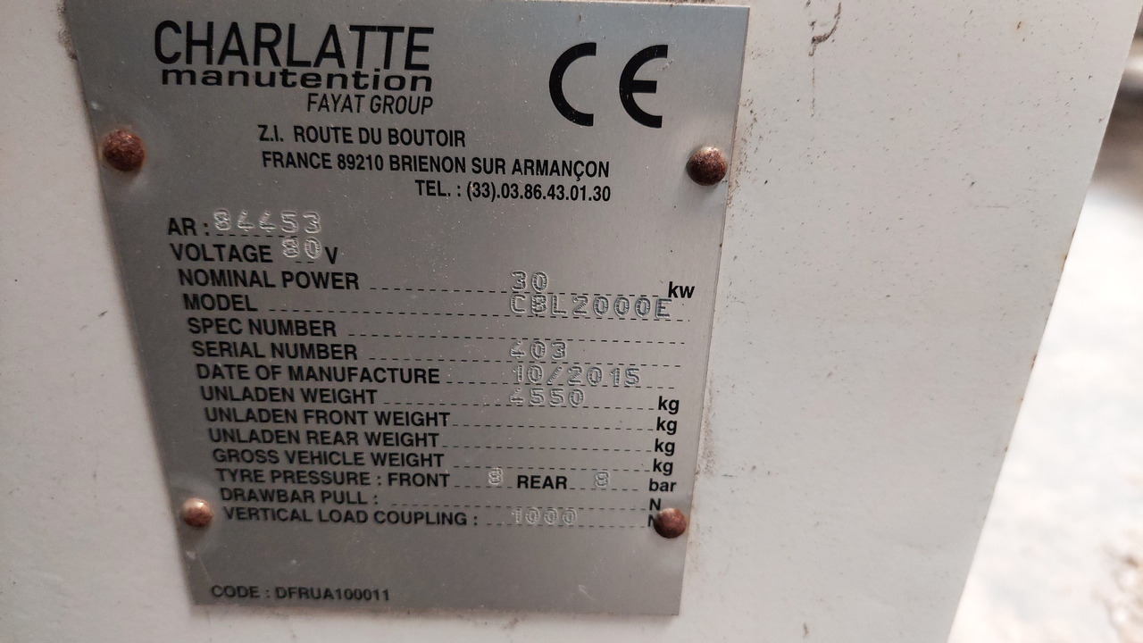 CBL2000E belt loader Charlatte - Förderbandwagen: das Bild 2 CBL2000E belt loader Charlatte - Förderbandwagen: das Bild 2