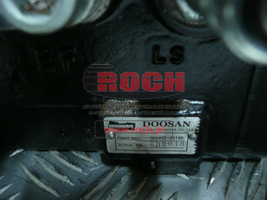 DOOSAN 300402-00196 - 1 SEKCYJNY + 410104-00141C 160205 - Hydraulik ventil: das Bild 1 DOOSAN 300402-00196 - 1 SEKCYJNY + 410104-00141C 160205 - Hydraulik ventil: das Bild 1