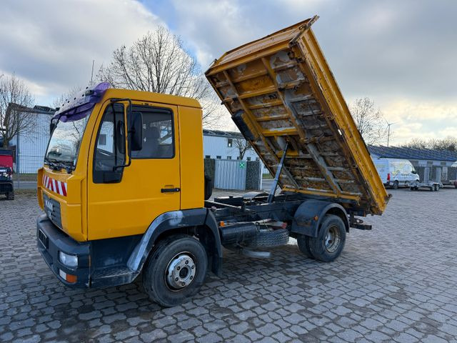 MAN 8-180 L 2000, Kipper 7,49 to. AHK Maul u. Kugel - Kipper: das Bild 1 MAN 8-180 L 2000, Kipper 7,49 to. AHK Maul u. Kugel - Kipper: das Bild 1