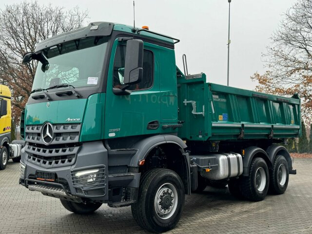 Mercedes-Benz Arocs 3351 6x6 Kipper Bordmatic Meiller - Kipper: das Bild 1 Mercedes-Benz Arocs 3351 6x6 Kipper Bordmatic Meiller - Kipper: das Bild 1