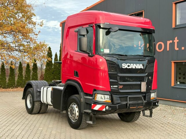 Scania R450 4x4 Euro 6 SZM Kipphydraulik Blatt/ Blatt - Sattelzugmaschine: das Bild 1 Scania R450 4x4 Euro 6 SZM Kipphydraulik Blatt/ Blatt - Sattelzugmaschine: das Bild 1