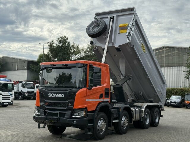 Scania P 420 8x4 Kipper Meiller 18,5m3 Euro 6 - Kipper Transporter: das Bild 4 Scania P 420 8x4 Kipper Meiller 18,5m3 Euro 6 - Kipper Transporter: das Bild 4